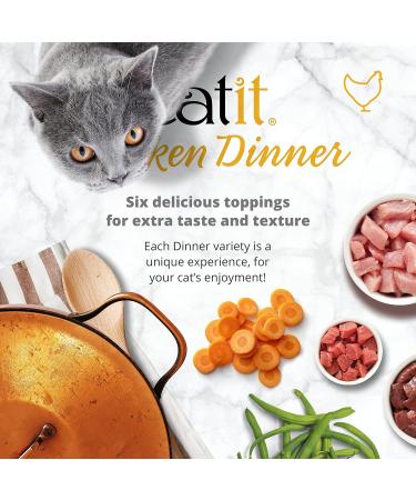 Catit Chicken Dinner with Tilapia & Green Beans 80 g Pack of 6 Cat Food Wet Cat Food Cat Food Wet Nourriture Pour Chat Cat Wet Food Chat Kitten Food Kitten Wet Food Canned Cat Food - Buy Online on GoSupps.com