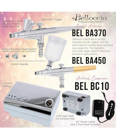 Belloccio Airbrush Makeup & Tanning System - TAN Foundation & Blush Set for Flawless Skin - Buy Online on GoSupps.com