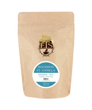 English Tea Store Rooibos Caffeine Free in Loose Leaf Pouches Bourbon, Vanilla, 4 Oz 4 Ounce (Pack of 1)