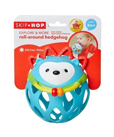 Skip Hop Explore and More Hedgehog Rattle Toy - Baby's Roll Around Rattle - Buy Online on GoSupps.com