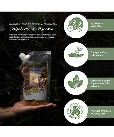 Made in France Professional Curl Activator Oil for Curly Hair AntiFluff Effect Ultra Moisturizing Conditioner & Softener 2000 ml - Buy Online on GoSupps.com