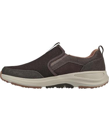 Skechers Men's Go Walk Outdoor Athletic Hiking Shoes - Air Cooled Memory Foam - Size 12, Brown - Buy Online on GoSupps.com