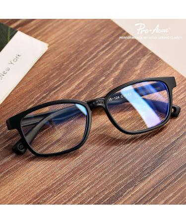 Pro Acme Kids Blue Light Glasses | Unbreakable Frame | Matte Black | 45mm - Buy Online on GoSupps.com