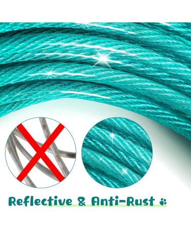 Buy 9m Dog Reading Cable - Tension Rope with Spring Ideal for Garden & Camping - Durable Up to 56.7 kg - Buy Online on GoSupps.com