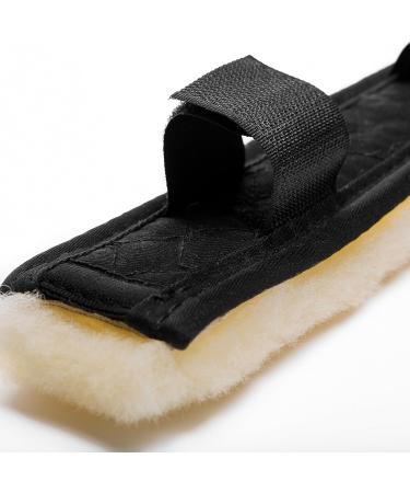 Buy CHRIST Tournament Neck Protector - Black Lambskin 32cm Grey | International Shipping Available - Buy Online on GoSupps.com