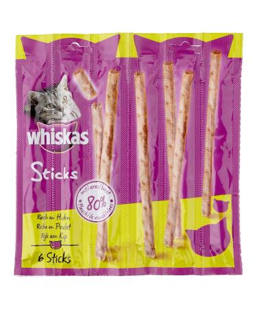 Whiskas Sticks Rich in Chicken 6 pieces 36 g