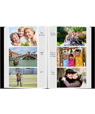 Pioneer Black Leather Photo Album - Holds 300 4x6 Photos, BookBound, Bi-Directional, 3 Per Page - Buy Online on GoSupps.com