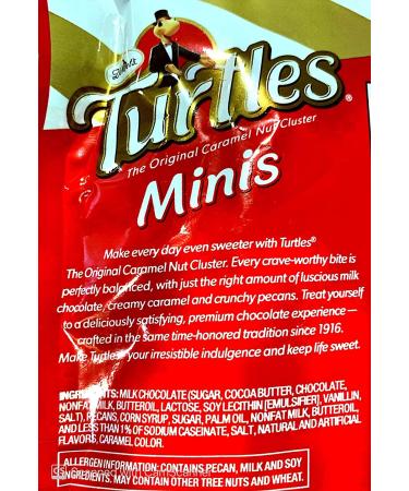 Demet's Turtles Mini 6.02 oz 2 Pack - Decadent Chocolate Caramel Nut Treats - Buy Online on GoSupps.com