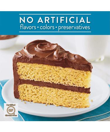 Krusteaz Gluten Free Yellow Cake Mix 18oz (Pack of 8) - Delicious and Convenient Baking Option - Buy Online on GoSupps.com