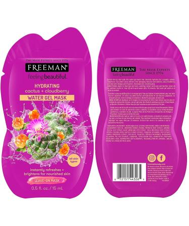 Freeman Facial Mask Variety Pack - Clay, Gel, Mud & Peel-Off Masks 18 Count Sachets for Hydrating, Detoxifying, Clearing & Rejuvenating Skin - Travel-Friendly Skincare - Buy Online on GoSupps.com