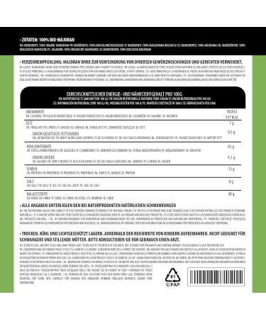 Organic marjoram rubbed (250g) dried marjoram from controlled organic cultivation gluten-free lactose-free laboratory-tested vegan 100% natural without additives (250 GR (8.8oz)) - Buy Online on GoSupps.com