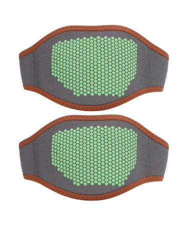 Neck heating pillows 2 neck heating pillows ergonomic hot compress with black and green dots fast warming in cold weather