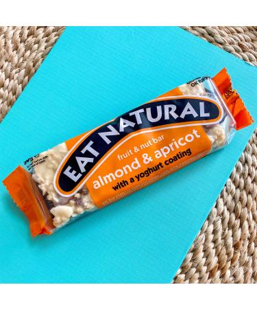 Eat Natural Almond Apricot Yoghurt Bar - 150g - Buy Online on GoSupps.com