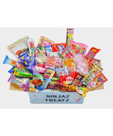 40 Japanese Candy & Snack Box - Delightful International Sweets Gift Box for All Occasions - Buy Online on GoSupps.com