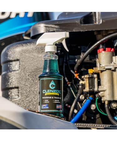 Clenzoil Marine & Tackle Rust Prevention Spray | 16 oz. | Cleaner, Lubricant, Protectant & Rust Inhibitor for Fishing & Boating - Buy Online on GoSupps.com