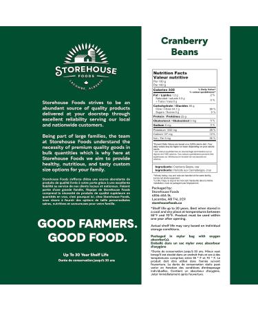 StoreHouse Foods Assorted Dry Goods Bucket/Pail Bundle by - Enjoy this of 1 Hard Red Spring Wheat Green Lentil Cranberry/Romano Bean Great Northern Black Turtle Chickpea 7 pails - Buy Online on GoSupps.com