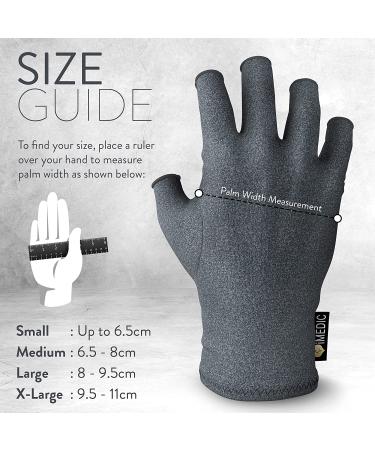 Medipaq Anti-Arthritis Gloves - Warmth, Compression, and Grip for Pain Relief (Large) - Buy Online on GoSupps.com