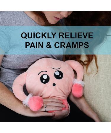 Cuterus: Stuffed Uterus Heating Pad for Menstrual Cramp Relief and Hysterectomy Recovery - Buy Online on GoSupps.com