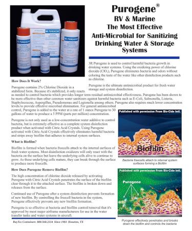 32oz Purogene Water Treatment & Sanitizer for Long-Term Water Storage - Buy Online on GoSupps.com