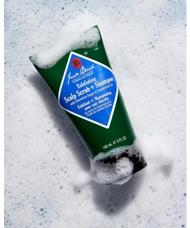 Jack Black Exfoliating Scalp Scrub & Shampoo - Best Men's Scalp Care for Healthy Hair | Shop Internationally - Buy Online on GoSupps.com