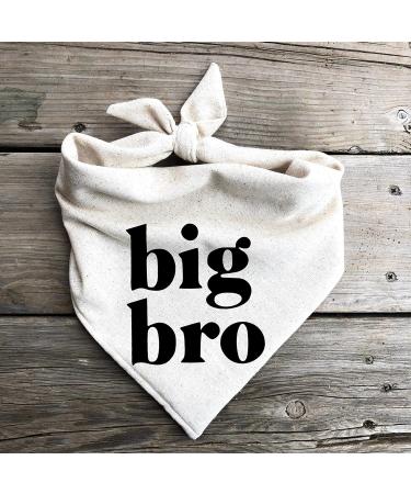 Big Bro Dog Bandana - Perfect Pregnancy & Baby Announcement Gift for Grandparents | Large Size - Buy Online on GoSupps.com