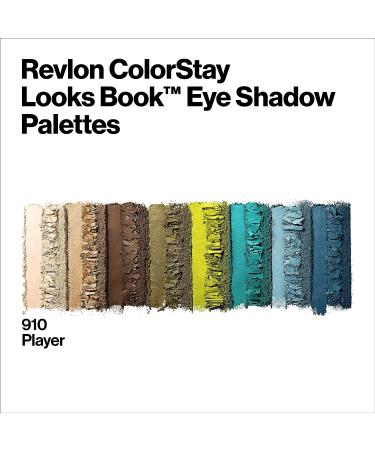 Revlon ColorStay Looks Book Eyeshadow Palette - 910 Player, 0.21 Oz (Pack of 1) - Buy Online on GoSupps.com