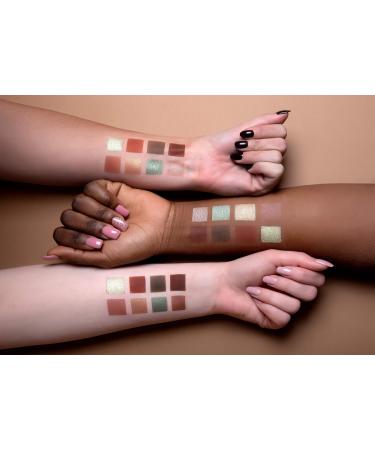 Shop Luvia Vegan Hidden Forest Eyeshadow Palette - Matt & Glitter - Sustainable Microplastic-Free Cosmetics - Buy Online on GoSupps.com