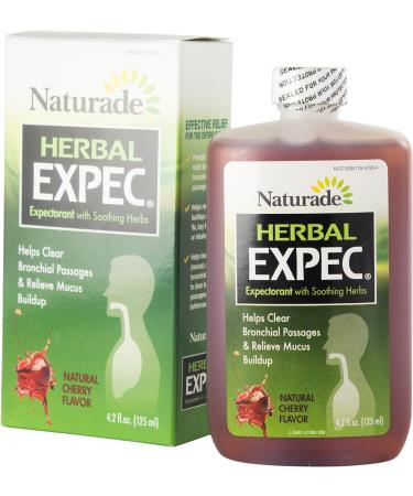 Naturade Herbal Expec Cherry - 4.2 fl oz | Soothing Herbal Relief (Pack of 1) - Buy Online on GoSupps.com
