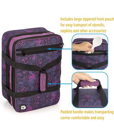 VP Home Insulated Casserole Carrier Travel Bag - Henna Tattoo Design - Buy Online on GoSupps.com