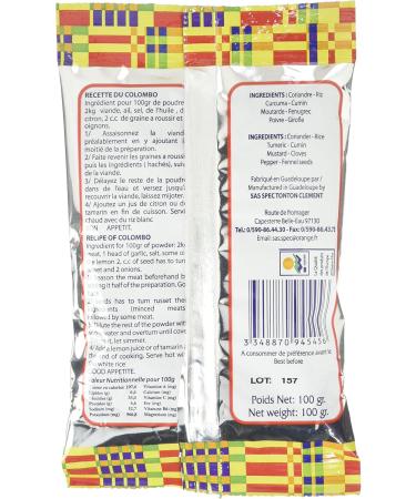 Tonton Clement Colombo Powder 100 g - Pack of 5 - Buy Online on GoSupps.com