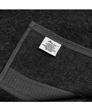 Ariv Towels - Premium Bamboo Cotton Bath Towels Set | Ultra Absorbent, Soft Feel, Quick Drying | 30 X 52 | Grey | Set of 4 - Buy Online on GoSupps.com