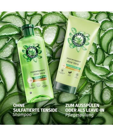 Herbal Essences Moisture Rinsing Aloe & Jasmine 250ml | Vegan Natural Ingredients for Shiny Hair - Buy Online on GoSupps.com