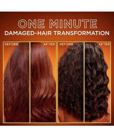 Garnier Whole Blends Honey Treasures Hair Mask for Damaged Hair 50% Less Hair Cracks 10x Less Breakage 2x Less Split Ends 1-Minute Application 340ml - Buy Online on GoSupps.com