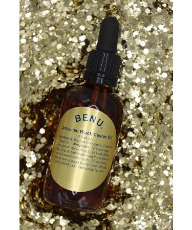 Benu Jamaican Black Castor Oil - 100% Natural Cold Pressed Restores & Repairs | International Shipping - Buy Online on GoSupps.com
