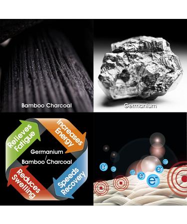 Vital Salveo Germanium Compression Leg Sleeve - X-Large Black - Support for Basketball, Arthritis - UV Protection - Men and Women - Buy Online on GoSupps.com