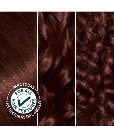 Garnier Nutrisse 415 Soft Mahogany Brown Hair Dye - Permanent Color with Nourishing Creme Formula - Buy Online on GoSupps.com