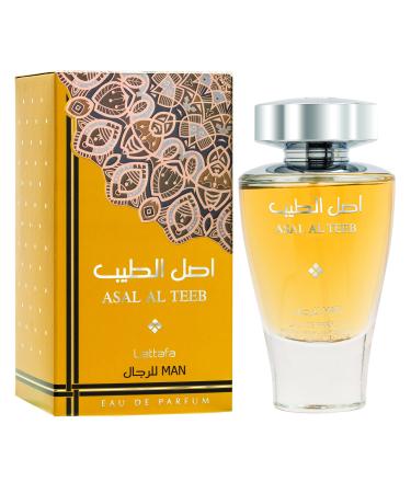 Asal Al Teeb Man Eau de Parfum 100 ml by Lattafa new in sealed box