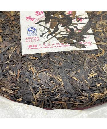 Pu-erh tea 2012 SIX FAMOUS TEA MOUNTAIN Plum blossom 357 Raw - Buy Online on GoSupps.com