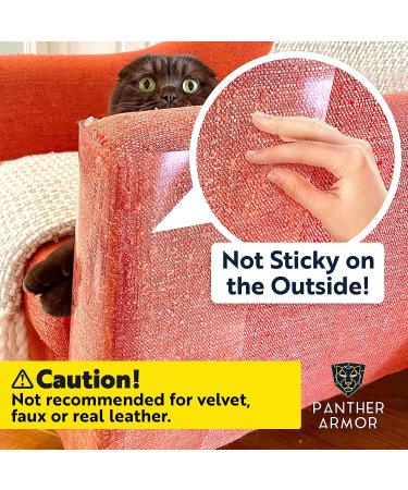 Panther Armor 8-Pack Furniture Protectors from Cats Scratch - Couch Protector for Cats - Anti Cat Scratch Furniture Protector - Couch Guards for Cats - Sofa Corner Scratching Training Tape Deterrent - Buy Online on GoSupps.com