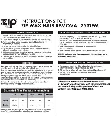 ZIP Wax Hot Hair Remover 7 Oz - Smooth Waxing Results (Pack of 1) - Buy Online on GoSupps.com