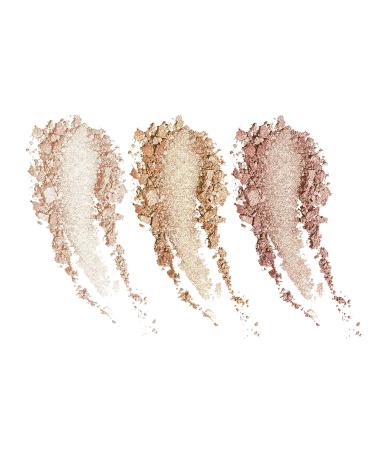 Milani Stellar Lights Highlighter Palette - Rose Glow 0.42 oz | Vegan & Cruelty-Free Face Powders for Contour & Highlight - Glowing Finish - Buy Online on GoSupps.com