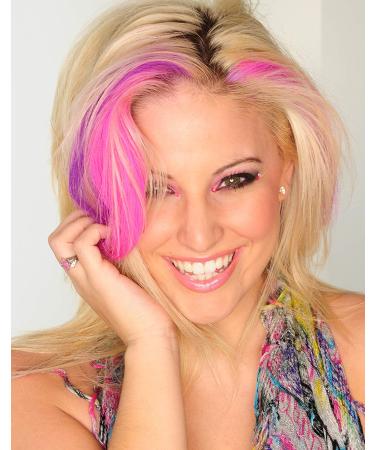 Colorme Temporary Hair Color 3PK for Kids - Raspberry Pink, Violet Night | Hair Chalk Alternative - Buy Online on GoSupps.com