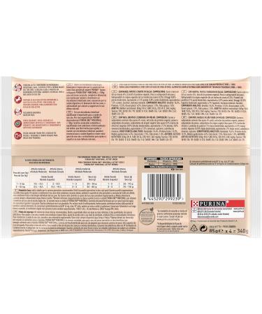Purina One Active Humido Dog Beef and Duck in Sauce Multipack 48 envelopes of 85 g - Buy Online on GoSupps.com