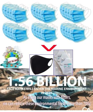 HEPA11 Face Mask Refill Filters (3 Pack) Made in Korea - 30 Filters - Buy Online on GoSupps.com