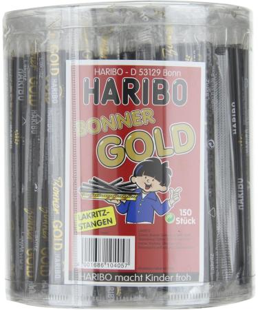  HARIBO Haribo Bonner Gold Sticks 2700g Pack of 150 - Buy Online on GoSupps.com