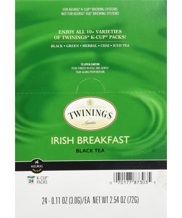 Twinings Irish Breakfast Tea K-Cups 48 Count - Pack of 2 | Premium Quality Tea Pods - Buy Online on GoSupps.com