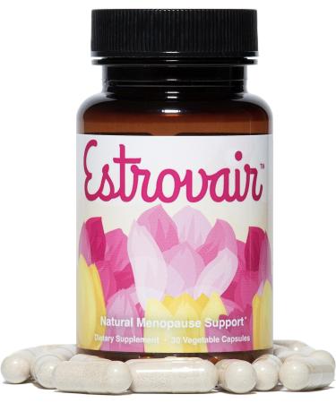 Estrovair Menopause Support Supplement - Natural, Non-GMO, Vegan & Gluten-Free - Buy Online on GoSupps.com