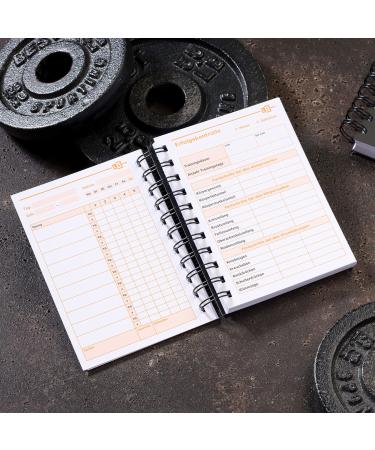 LS-Athletics Training Diary for Strength Training & Bodybuilding | Card Compartment | Fitness Motivation for CrossFit & Home Gym - Buy Online on GoSupps.com