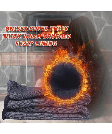Time and River Thermal Socks - Unisex Soft Insulated Heat Socks for Winter Activities (Black)*2 | Medium Size - Buy Online on GoSupps.com