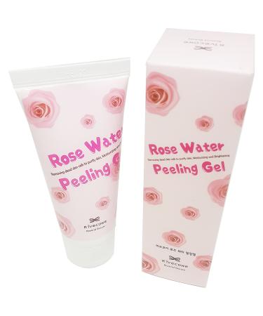 Rivecowe Rose Water Face Peeling Gel 2.12 oz / 60 g